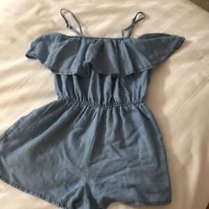 Light blue romper
